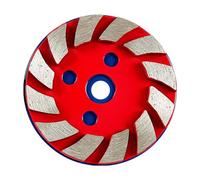 QSTDGVPW Disco Abrasivo de Diamante para Hormigón, Disco de, Disco de Corte Tratado Térmicamente, Accesorios de Amoladora para La Eliminación de, Rojo
