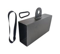 QSTDGVPW Entrenador de Mano de Fortalecimiento de Agarre de Mano con Bloque de, Placas de Peso de Agarre de Mano Portátiles para Levantar Pesas, Levan, 4x8cm