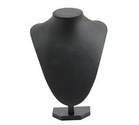QSTDGVPW Expositor de Joyas para Collares, Color Negro, tal como se describe, 21x16cm