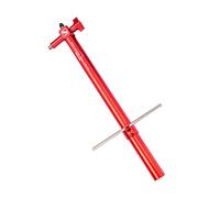 QSTDGVPW Herramienta de Calibración de La Patilla del Cambio de La Bicicleta para Reparación Y Mantenimiento, Rojo