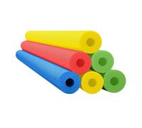 QSTDGVPW Juego de 6 Flotadores de Espuma de 150 Cm (59 Pulgadas), Palos Multifuncionales, Tubos de Natación de Espuma, Flotadores de Piscina para, 6 Piezas, 4 Colores