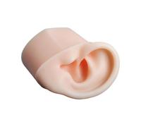 QSTDGVPW Modelo de Oreja Flexible de Silicona, Prótesis de Oreja Que Una Oreja Real, Herramienta de Exhibición, Textura Delicada, Adecua, Izquierda
