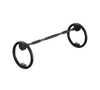 QSTDGVPW Neumático de Ejercicio Ergonómico Portátil con Peso Ajustable Y para Deportes de Interior Que Aumenta La Resistencia, Negro