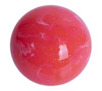 QSTDGVPW Pelota de Golf de Caucho Sintético, Pelota de Práctica de Golf, Pelota de Ejercicio, Pelota de Entrenamiento con Patrón de Arte, Adecuada para, Rojo