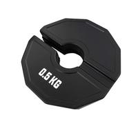 QSTDGVPW Peso de Peso de La Placa de Peso, Fácil de Conectar, Fácil de Almacenar, Suministros de Gimnasio Placa de Cambio Pequeña para, 0.5 Kg