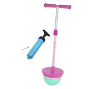 QSTDGVPW Pogo Rod para Niños, Juguete de Altura Ajustable para Actividades de Salto Al Aire Libre, Rosa Roja