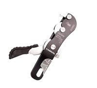 QSTDGVPW Stop Descender Dispositivo de Rápel Figura Ocho con Bloqueo Automático Equipo de Montañismo Aleación Apto para Cuerdas 10-12mm para, 23KN