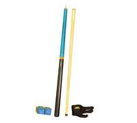 QSTDGVPW Tacos de Billar de Salto Y Quiebre con Punta de 14 Mm, Modernos Y Profesionales para Entrenar a Principiantes del Snooker, Azul