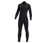 QSTDGVPW Traje de Neopreno de 3 Mm, Largo Completo, para Buceo, con Mangas Largas Y Cremallera Frontal. Ideal para Submarinismo, Hombres XXXXL