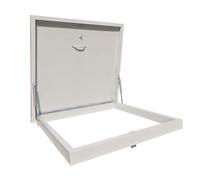 QSTGX Casas Techo Ventana, Acero Galvanizado Trampilla de Techo Diseño totalmente sellado Con varilla de soporte hidráulica Manilla tipo interruptor(65x65-76x76 cm)