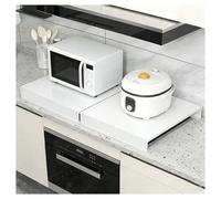 QSTGX Cubre Encimera Acero Inoxidable Protector Cocina Gas Blanca Soporte para Cocina De Inducción para Encimeras, Fregaderos, Autocaravanas Y Cocinas Eléctricas(40x50x7 cm)