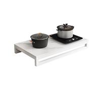 QSTGX Cubre Encimera Gas 5 Fuegos Protector Placa Induccion Resistente a altas temperaturas Para encimeras, fregaderos, autocaravanas y estufas eléctricas/de gas(A,40x50x9.6 CM)