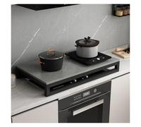 QSTGX Cubre Encimera Gas 5 Fuegos Tapa Encimera Gas Encimera de Cocina Resistente a Altas temperaturas Fácil de Limpiar Multicolor(C,40x50x9.6 CM)