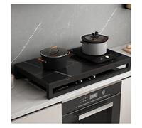 QSTGX Cubre Encimera Gas 5 Fuegos Tapas Para Encimera De Cocina De Gas Resistentes a altas temperaturas Para encimeras, fregaderos, autocaravanas y cocinas eléctricas/de gas(D,40x50x9.6 CM)