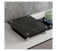 QSTGX Cubre Encimeras De Cocina Gas Protector Placa Induccion Encimera de Piedra Instalación electrodomésticos Fácil Limpiar(B,50X80X8.3 CM)
