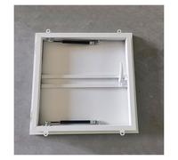 QSTGX Manual en Blanco Claraboya Techo Casa Trampilla de Techo Panel de Acceso Al Techo Puntales Hidráulicos Con Tiradores Para Puertas Seguridad Residenciales E Industriales(60x60-71x71 cm)