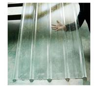 QSTGX Plancha de Policarbonato Transparente LáMina De Techo Transparente Resistente A Los Rayos UV Alta Transmisión de Luz Para Pérgolas, Patios, Jardinería Y Agricultura