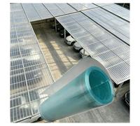 QSTGX Rollo de Policarbonato Para Techos Láminas de Plástico Para Techos Resistente A Los Rayos UV Película Invernadero Para Jardinería Cocheras Y Agricultura Fácil Cortar
