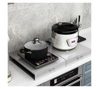 QSTGX Tapa Encimera Gas Protector Induccion Fabricadas en Acero Inoxidable Opciones de Grosor Disponibles Fáciles de Limpiar(A-1.5mm,50x80x9cm)