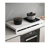 QSTGX Tapas para Encimera De Cocina De Gas Protector De Placa De Induccion Estante Multifuncional para Cocina Resistente a Altas temperaturas(C,40x50x9.6 CM)