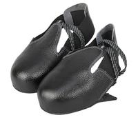 Qsvbeeqj 1 par de fundas de zapatos de seguridad de acero para zapatos de protección, unisex, para visitantes de fábrica, cubiertas de zapatos de seguridad
