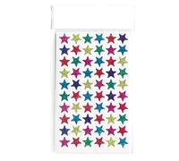 Qsvbeeqj 10 hojas de pegatinas para premios de jardín de infantes, etiquetas de elogio para profesores, estrella de cinco puntas, papel de carta escolar