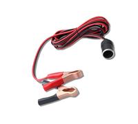 Qsvbeeqj 12 V 24 V Auto batería cocodrilos pinzas antes de la toma de corriente del coche cables para vehículos de motor para dispositivos automotrices.