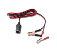 Qsvbeeqj 12 V 24 V Auto batería cocodrilos pinzas antes de la toma de corriente del coche cables para vehículos de motor para dispositivos automotrices.
