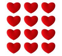Qsvbeeqj 12pcs en forma de corazón cuerda Dampener Raqueta de Tenis Amortiguadores Absorbente Vibración Tenis Amortiguador Raqueta de Tenis Amortiguador Pack
