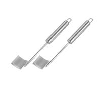 Qsvbeeqj 2/3pcs acero inoxidable pelador de maíz manual operaciones ergonómico largo para extracción rápida de granos herramienta de cocina acero inoxidable pelador de maíz