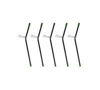 Qsvbeeqj 5 piezas/10 unids balance enchufe mar accesorios de pesca con hebillas anti enredo tubo equilibrio conexiones anti enredo accesorios