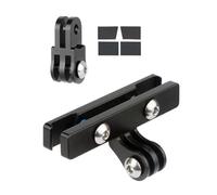 Qsvbeeqj Abrazaderas para asiento de bicicleta, soporte de luz ajustable, soporte para bicicleta, soporte para cámara de bicicleta, poste parcial, soporte para luz trasera