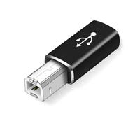 Qsvbeeqj Adaptador de carga de corriente USB a tipo C cuadrado, entrada hembra, conector C macho, adaptador de corriente para teléfono, tablet, portátil, conector portátil
