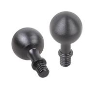 Qsvbeeqj Adaptadores profesionales de conversión de rosca de 17 mm a rosca de 1/4 pulgadas, montaje de aluminio, 2 piezas para montaje de cámara de acción, fotografía de aluminio