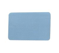 Qsvbeeqj Alfombrilla de baño de PVC antideslizante alfombrilla de baño para ducha e inodoro previene accidentes seguro para grupos vulnerables