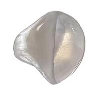 Qsvbeeqj Anillos esmaltados con interior liso, diseño cómodo, tamaño 18 mm, selección multicolor para vestidos elegantes y brillantes, Talla única, como se describe, como se describe