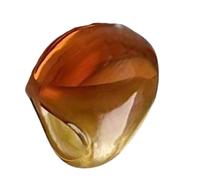 Qsvbeeqj Anillos iridiscentes con interior esmaltado suave, diseño cómodo, tamaño de 18 mm, selección multicolor para trajes elegantes, uso diario, resina, talla única, como se describe, como se