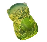 Qsvbeeqj Animados Bear Food and Spring Soft Pet Dog Toy Ball Trata Juguetes para Interior y Exterior Diversión Ideal Para El Aburrimiento Perros Casa Uso Jardín Mascota