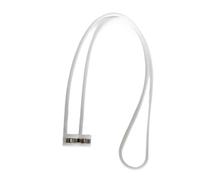 Qsvbeeqj AntiDrop - Cable de auriculares resistente a los enredos, banda para el cuello para un estilo de vida activo, solución de transporte seguro, sin enredos, organizadores de auriculares