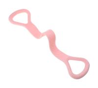 Qsvbeeqj Bandas elásticas de resistencia de 8 formas para yoga, fitness, pecho, brazo y hombro, equipo de ejercicio, cuerda de entrenamiento de espalda, herramienta de estiramiento