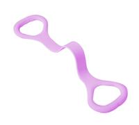 Qsvbeeqj Bandas elásticas de resistencia de 8 formas para yoga, fitness, pecho, brazo y hombro, equipo de ejercicio, cuerda de entrenamiento de espalda, herramienta de estiramiento