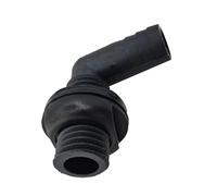 Qsvbeeqj Barco bomba de sentina suelo 90 grados nylon a través de grifos del casco Scupper desagüe marino montaje barco desagüe