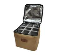 Qsvbeeqj Bolsa de almacenamiento de cilindro de combustibles pequeños, latas de camping, bolsa de transporte, bolsa de depósito recargable para acampar al aire libre, picnic, bolsa de tanques pequeños