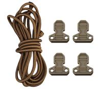 Qsvbeeqj Bolsa de caza multifunción Cable elástico con hebillas sujetadores de caza mochila hebillas accesorios de caza