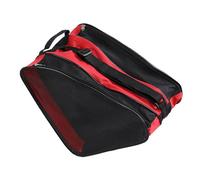 Qsvbeeqj Bolsa de patines de hielo en línea de gran capacidad con asa, para botas de esquí, zapatos de patinaje, rodillo de almacenamiento de gran capacidad, para mujeres y hombres