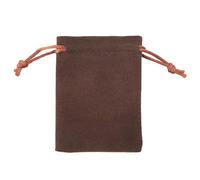 Qsvbeeqj Bolsas de dados Cordón Paquete de Juego de Mesa Tarjeta de Transferencia Cubierta Juguete Joyería Bolsa de Almacenamiento 13 x 18 cm Bolsa de Almacenamiento de Joyas de Juguete, Marrón, En