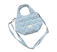 Qsvbeeqj Bolso cruzado acolchado contemporáneo correa desmontable comprador de mujer bolso corazón diseño hombro operación para uso diario nunca, a