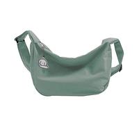 Qsvbeeqj Bolso de hombro de color sólido para niñas y mujeres bolso de todo el partido Crossbody Lady Dumpling Bags Fechado Mujeres Dumpling Bolsas All-match Teen Shoulder Crossbody, Verde, Talla