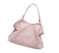[Qsvbeeqj] Bolso de hombro de moda con estampado de leopardo puntos gran capacidad axila organizador de almacenamiento para mujeres uso casual compras