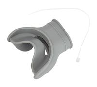 Qsvbeeqj Boquillas de tubo de respiración de silicona flexibles boquillas de colores suaves protectores para respirar bajo el agua cómodos snorkel